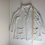 Soft Surroundings Womens Open Front Cardigan Size XL Soft Comfort Cozy Neutral Photo 5