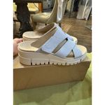 Vionic ‎ Women's Uptown Sunset Wedge Sandal Blue Size 7.5 Photo 4