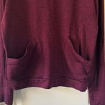 Old Navy  Cowl Neck Burgundy Hoodie / J7 Photo 1