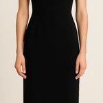 A.B.S Collection Black Cutout Shoulder Midi Dress – Women’s Size 4(E4) Photo 0