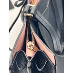 Kate Spade  New York Black Leather Satchel Tote Bag Tassel Bow Medium Pink READ** Photo 15