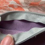 Good American Small leather pouch jewelry bag lipstick lipgloss bag pouch lilac purple coin Photo 2