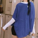 Free People #41 NWT Full Circle Layer in Electric Shock Combo Photo 1