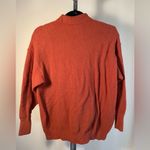 Aritzia  Wilfred Free burnt orange sweater with fold over turtle neck super soft Photo 1