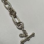 Women’s Signed Best Silver Tone Chain Bracelet 8 Inch Photo 4
