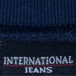 Vintage International Jeans Large Cabo San Lucas Fish Sea Crewneck Embroidered Blue Photo 3