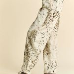 Davi & Dani  Abstract Tie Dye Dot Lace Detail Barrel Pants‎ Photo 4
