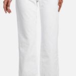 Avec Les Filles AVES LES FILLES High Rise Straight Leg Cropped Jeans Size 30 Photo 3