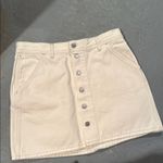 Levi's Levi denim cream skirt 29 Photo 2