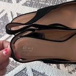 Lewit Black Suede Adriana Slingback Leather‎ Pump Size 9 Photo 5