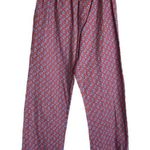 Vineyard Vines women’s Christmas Lounge Pants L Gingerbread Pajamas Red Blue Photo 0