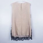 Neiman Marcus For Target Black Floral Lace Tank Top Blouse Photo 4