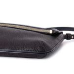 Smythson | Pebbled Leather Flap Messenger Bag in Black | Handmade in Italy Photo 5