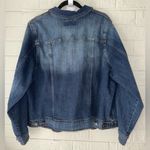 Torrid  4 women’s jean jacket medium to dark wash cotton sz 4X ✨ Photo 1