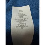 Denim & Co . Beach French Terry Roll Tab Sleeve Hooded Jacket Indigo Sea Medium Photo 11