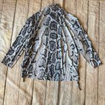 SUNSENSE by JAMIE SADOCK Ultralight Gray Black Snakeskin Print Sz XL Longsleeve Photo 6