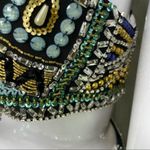 Nwt envious couture beaded rhinestone dress / gown prom formal sleeveless dress Size 6 Photo 6