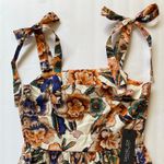 Rachel Zoe Women's Romantic Autumn Floral Tie Strap Maxi dress - S NWT Photo 8