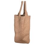 None Hathaway Woven Tote Bag Warm Taupe Photo 3