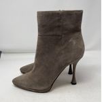 Vince Camuto Pitonnda Dress Boots 7.5 Womens Leather Suede Pointed Toe Sable Chi Photo 10