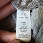 Aerie Offline by  Fold-over Hem Flare Leggings‎ Gray Women's Size Large Short Photo 4