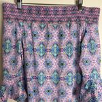 Cabana life upf 50+ floral off the shoulder geometric beach boat dress size L Blue Size L Photo 5