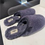 UGG  Cozy Gray Fuzzy Slippers Photo 1