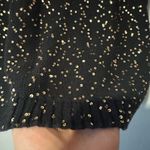 Lafayette 148 New York Black and Gold Tank Top size medium Photo 3