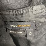 BCBG Max Azria Black & White Lace Dress Size 10 Photo 5