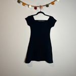 Parker 🌺  black off shoulder fit & flare dress Photo 4