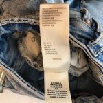 Free People We The  Crvy Vintage High Rise Shorts Distressed Denim ]Button Fly 26 Photo 7