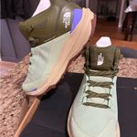 The North Face  Women's Olive and Mint Athletic Shoes Photo 2