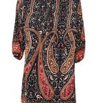 Skies Are Blue Paisley Shift Dress Photo 4