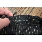 ZARA  BLACK AND GOLD OFF THE SHOULDER TOP Size‎ Medium. Perfect Sexy Top Photo 5