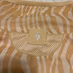 Free People Movement Tan Zebra Print half zip windbreaker Photo 8
