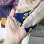 Zara Printed High Neck Cropped Blouse Top Size XS Photo 5