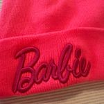 Barbie Hot Pink Beanie Hat Adult OS Photo 1