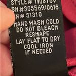 BCX  Beautiful red evening lace beaded evening spaghetti strap dress, size 1 Photo 6