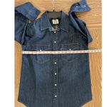 Levi's Women's Long Sleeve The Ultimate Western Button Down Shirt Color Blue Photo 4