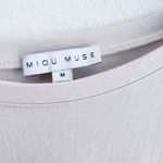 Anthropologie Kaye Bubble Sleeve Short Sleeve Scoop Blouse Photo 7