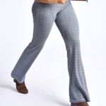 Betabrand  Plaid Bootcut Dress Pants Photo 0