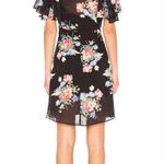 LPA  Button Up Midi Dress in Midnight Roses XS Photo 1