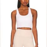Spiritual Gangster White Amor Crop Tank Top Size XS/S Photo 0