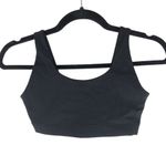 Everlane Womens The Perform Bra Sports Bra Logo Stretch Black XXS Photo 2