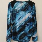 Nanette Lepore activewear top mesh shoulder thumb holes women Size Small Photo 7