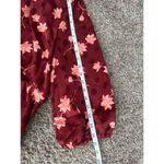 Draper James Kellie Babydoll Mini Dress in Magnolia Dot Red Floral Tie Front 1X Photo 10