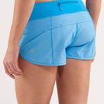 Lululemon Beachu Bunny Blue Speed Shorts Photo 0