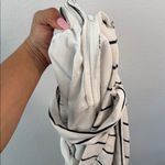 Forever 21 High Waist Black and White Striped Shorts Photo 9