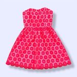 Lilly Pulitzer  Strapless Peyton Pinwheel Organza Dress Hot Pink Photo 1