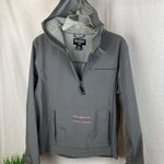 Ralph Lauren  Polo Gray Windbreaker Hoodie Long Sleeve Shacket Jacket M Photo 0